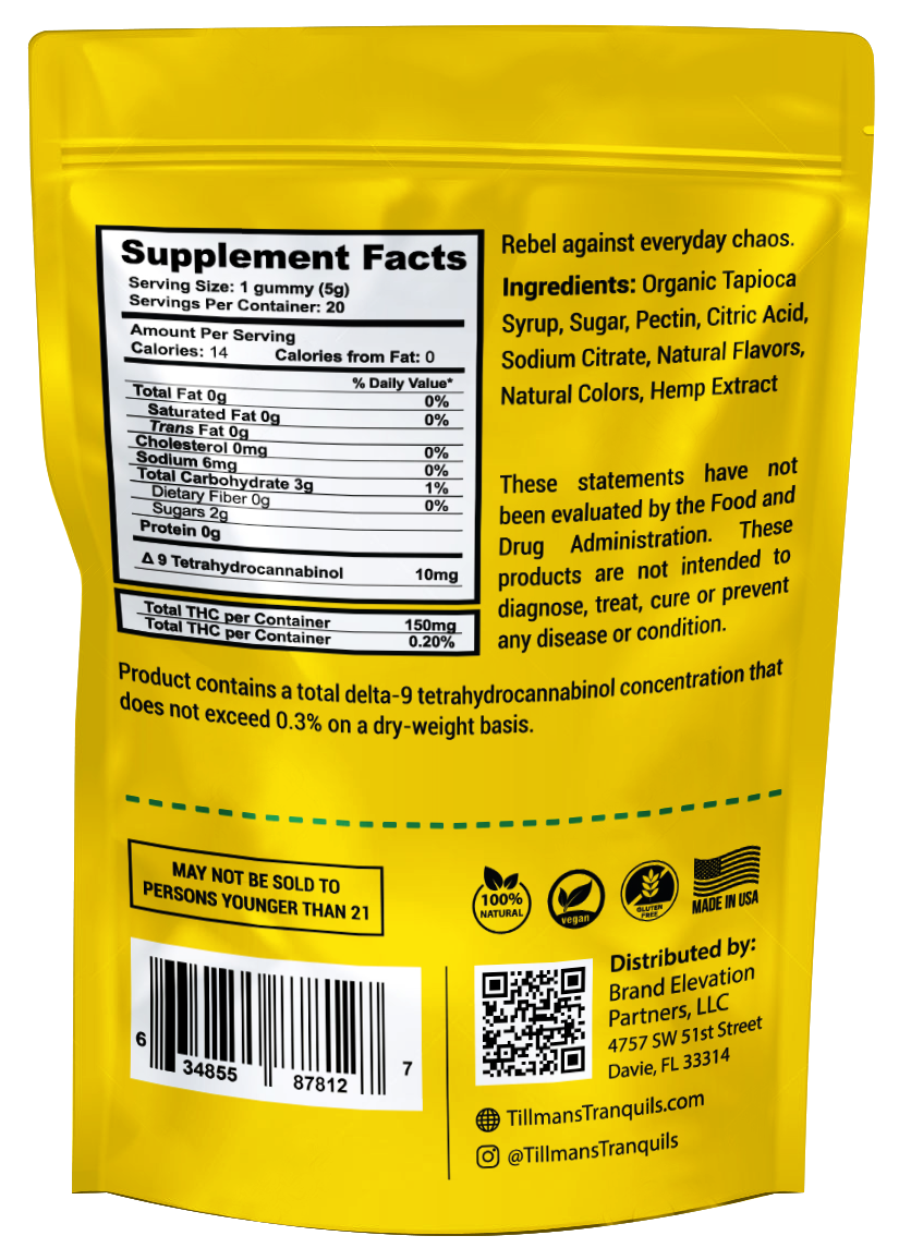 Pineapple Express - 10mg GA Compliant