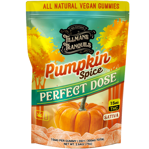 Pumpkin Spice Gummies 15mg Delta 9 THC 🎃