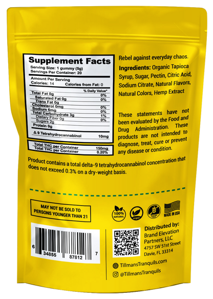 Pineapple Express - 10mg GA Compliant