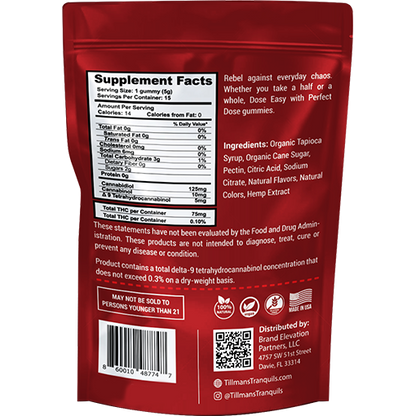 25:2:1 Cherry Sleep Gummies