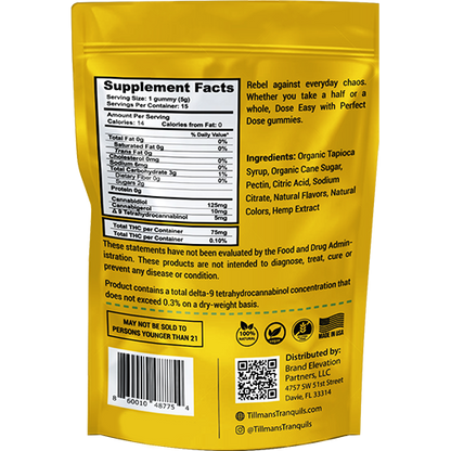 25:2:1 Pineapple Boost Gummies