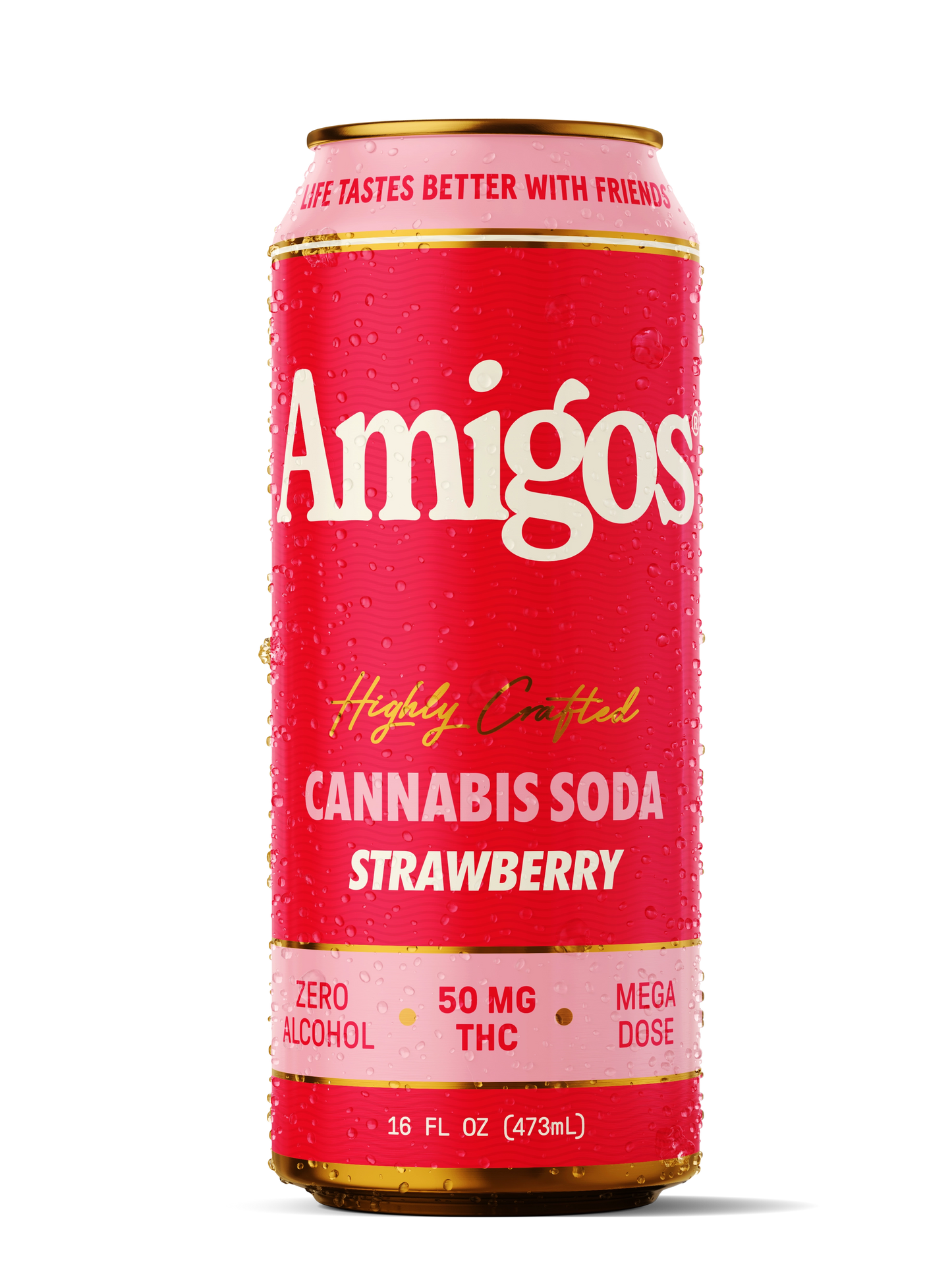 Amigos 50mg Strawberry Soda 24ct