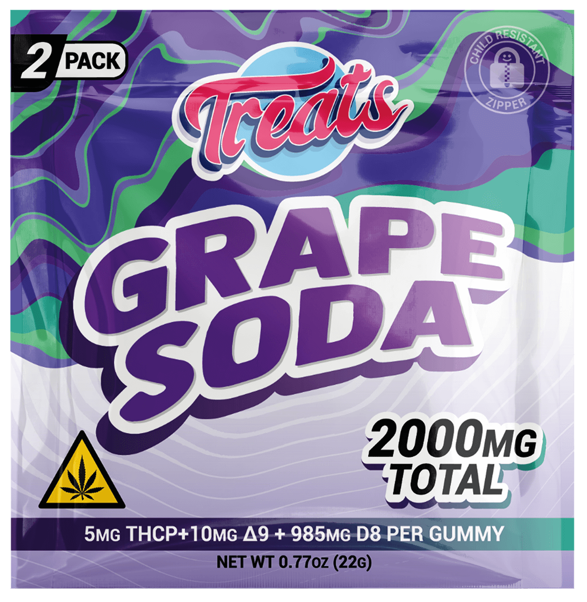 Grape Soda - 2 Pack