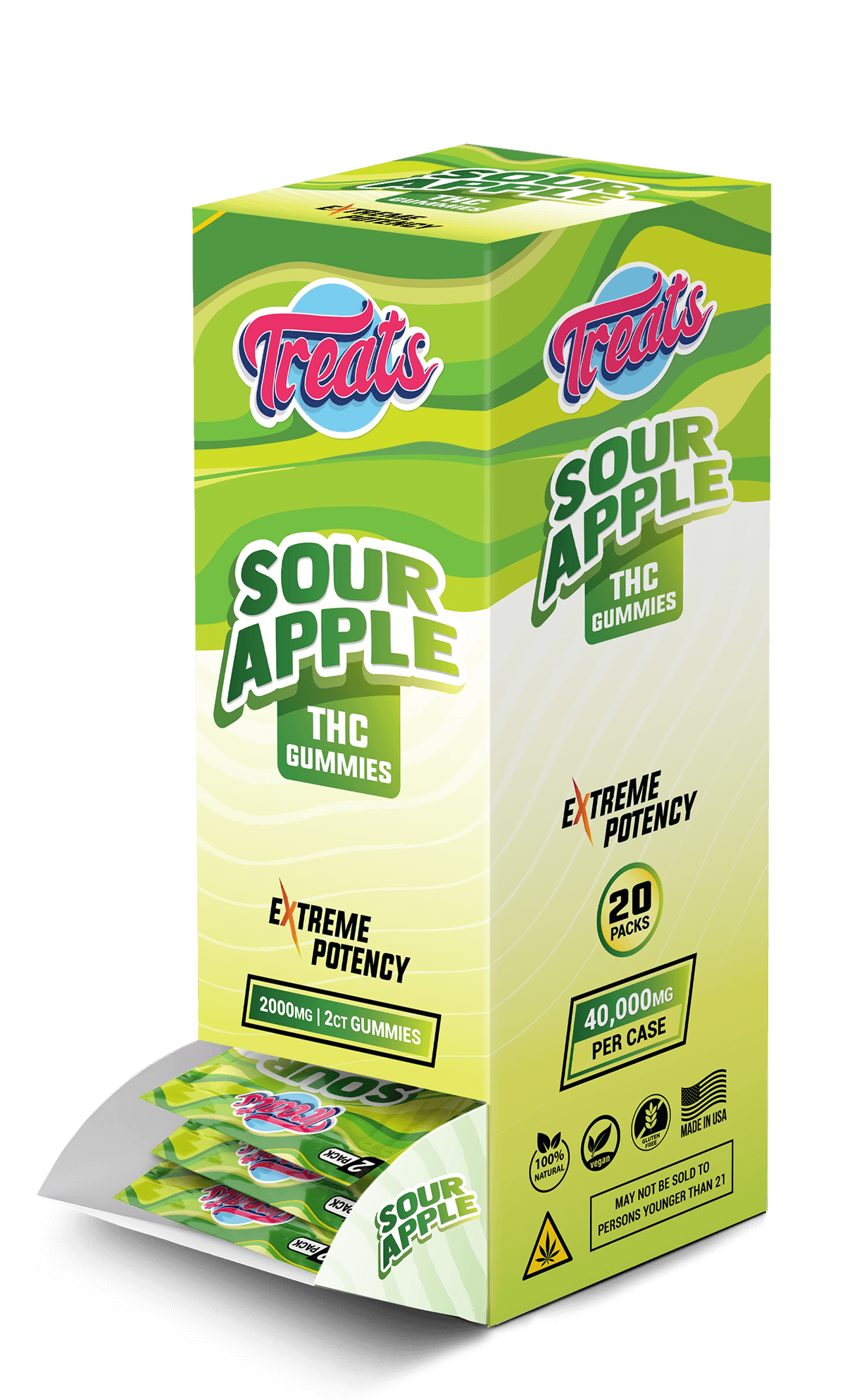 Sour Apple - 2 Pack