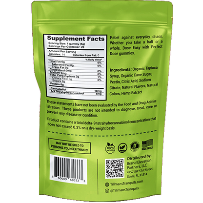 Green Apple Anytime+ 2:1 CBD:THC Perfect Dose Gummies