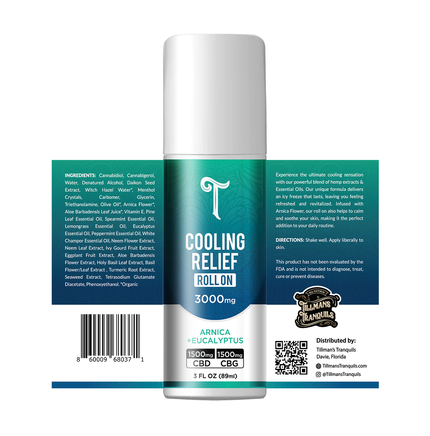 CBD + CBG Cooling Relief Roll On