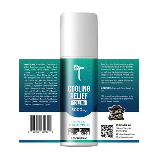 CBD + CBG Cooling Relief Roll On