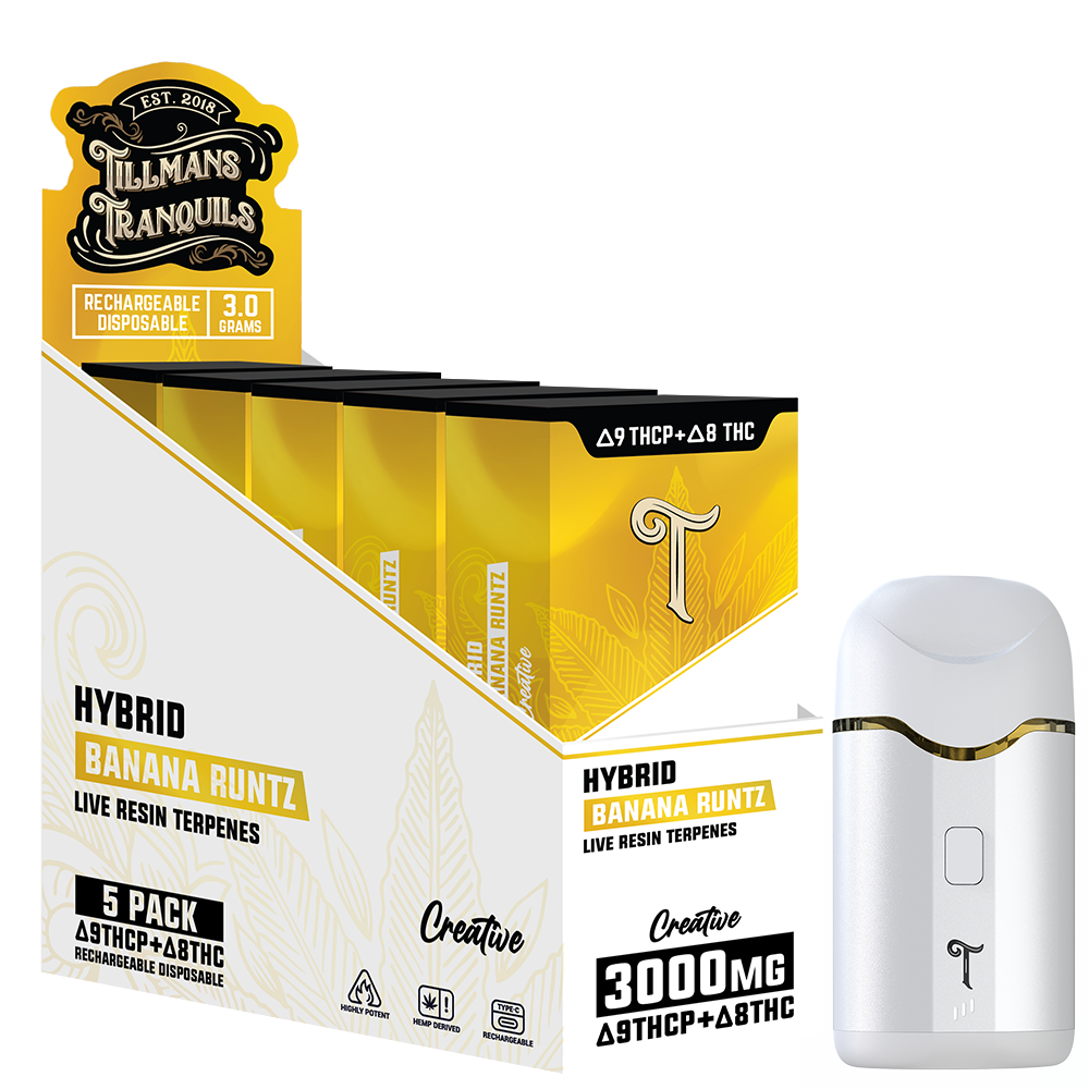 Display - Banana Runtz 3g THCp Disposable