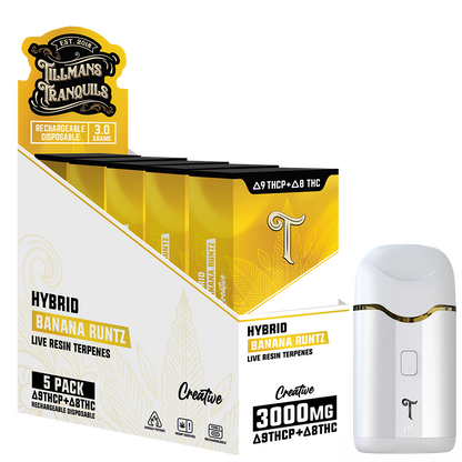 Display - Banana Runtz 3g THCp Disposable