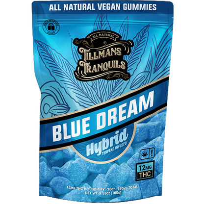 Blue Dream Delta 9 THC Gummies 240mg - Hybrid