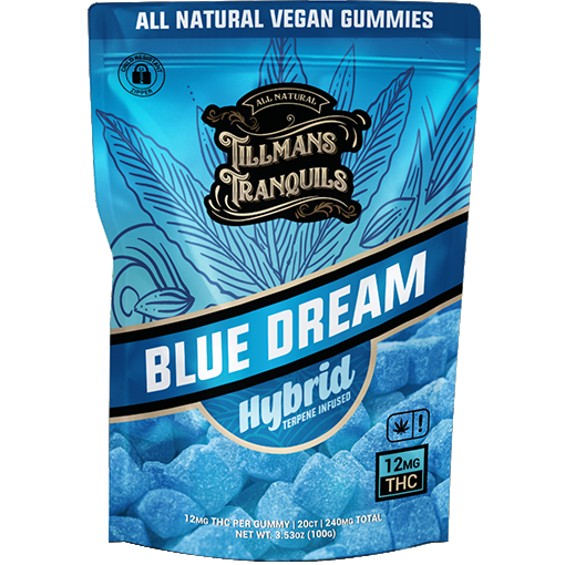 Blue Dream Delta 9 THC Gummies 240mg - Hybrid