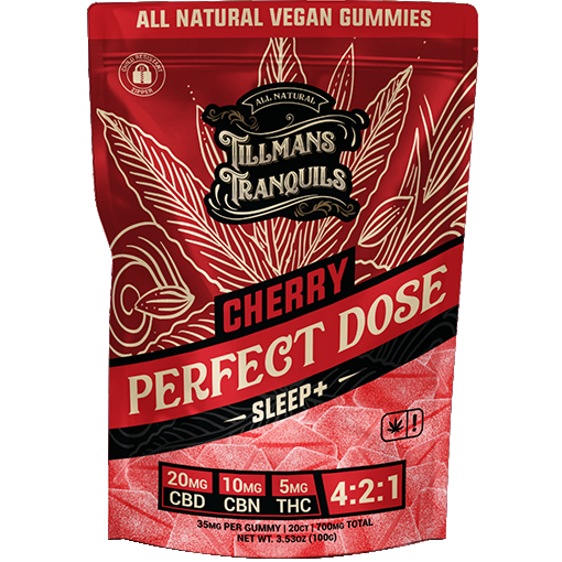 cherry sleep cbn thc gummies