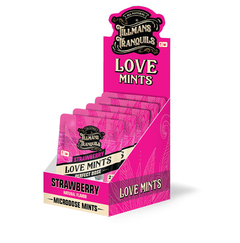Box of Love THC:CBD Strawberry Mints