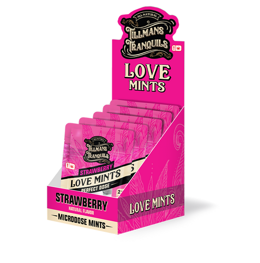 Box of Love THC:CBD Strawberry Mints