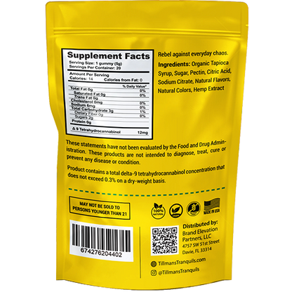 Pineapple Express Delta 9 THC Gummies 240mg - Sativa