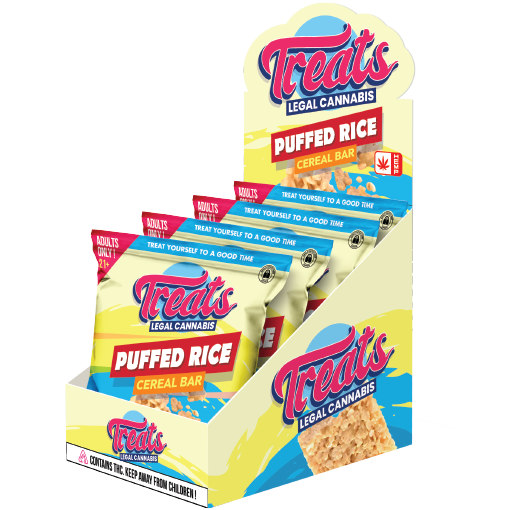 Puffed Rice Cereal Bar Delta 9 THC