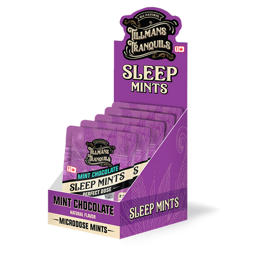 Box of Sleep THC:CBD:CBN Mint Chocolate Mints