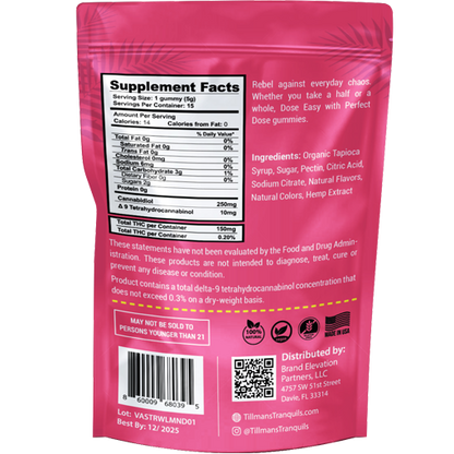 Strawberry Lemonade Gummies 25:1