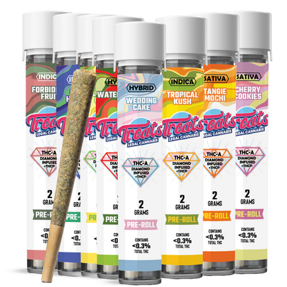 THCA Diamond Infused Pre Rolls + THCp – 40 Count