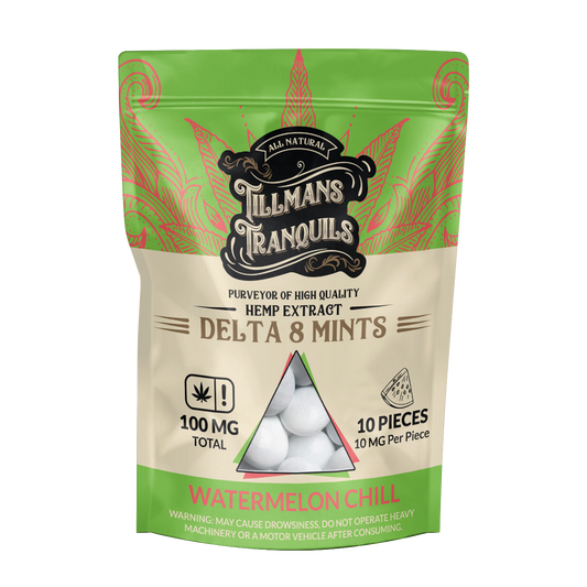 D8 Display Watermelon Chill THC Mints - Box