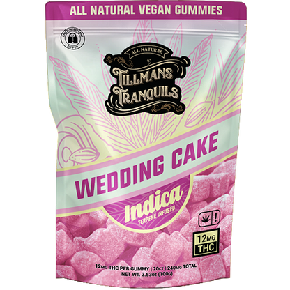 Wedding Cake Delta 9 THC Gummies 240mg - Indica