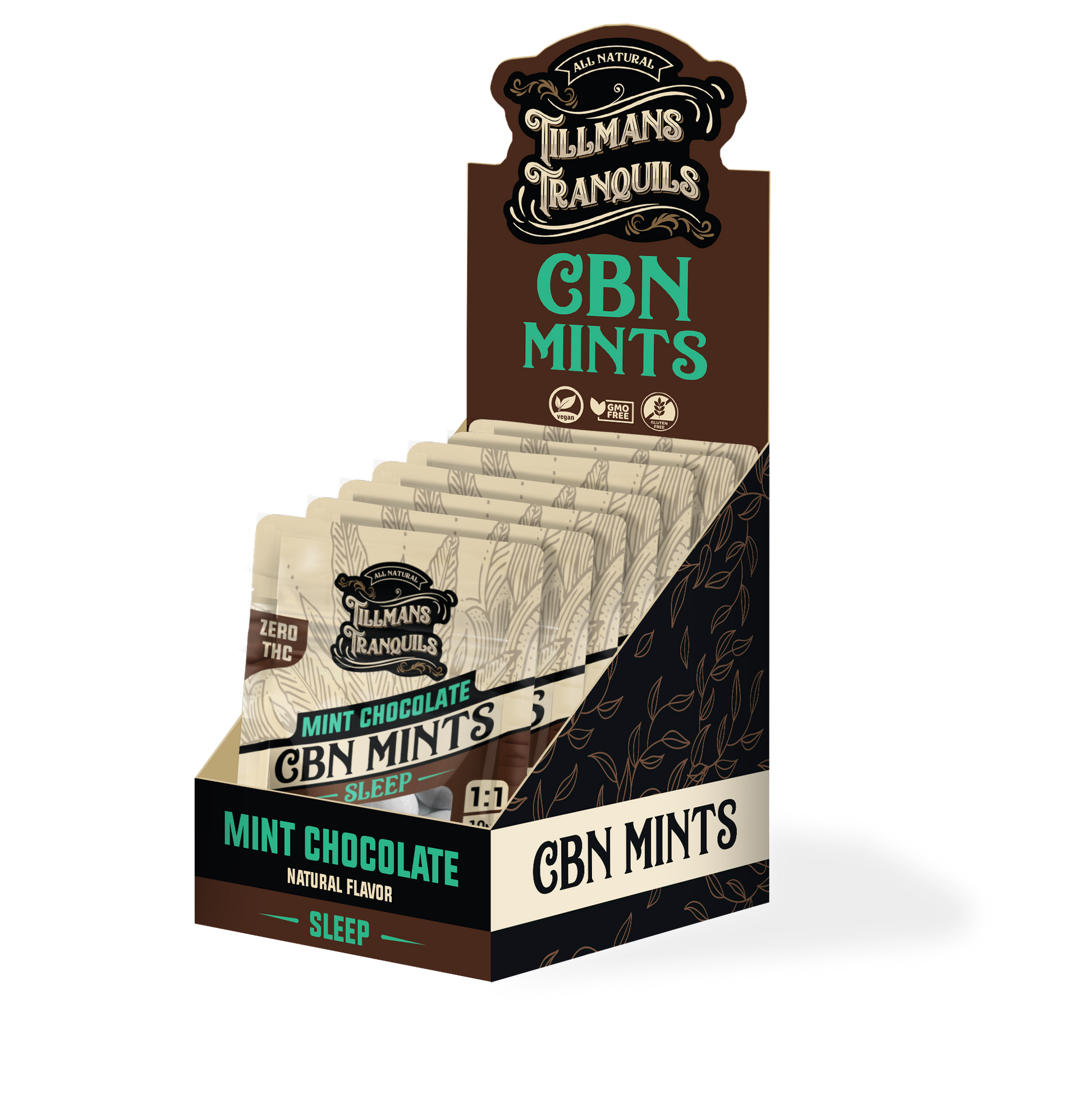 zero thc mint chocolate mints